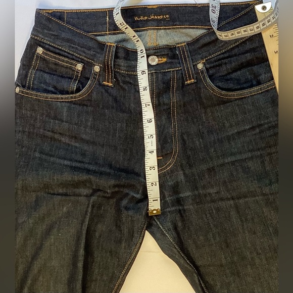 Men’s Nudie Jeans, Average Joe, Straight leg, dry heavy, 30 waist/ 34 leg - Picture 6 of 12